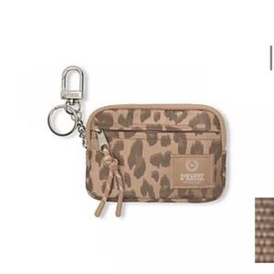 Leopard Print Keychain Wallet 🤎🖤